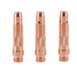 TIG Torch Collet Body, 1.6mm, for Stock No. 70087 and 57096 (Pack of 3)
