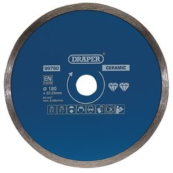 Continuous Diamond Blade, 180mm