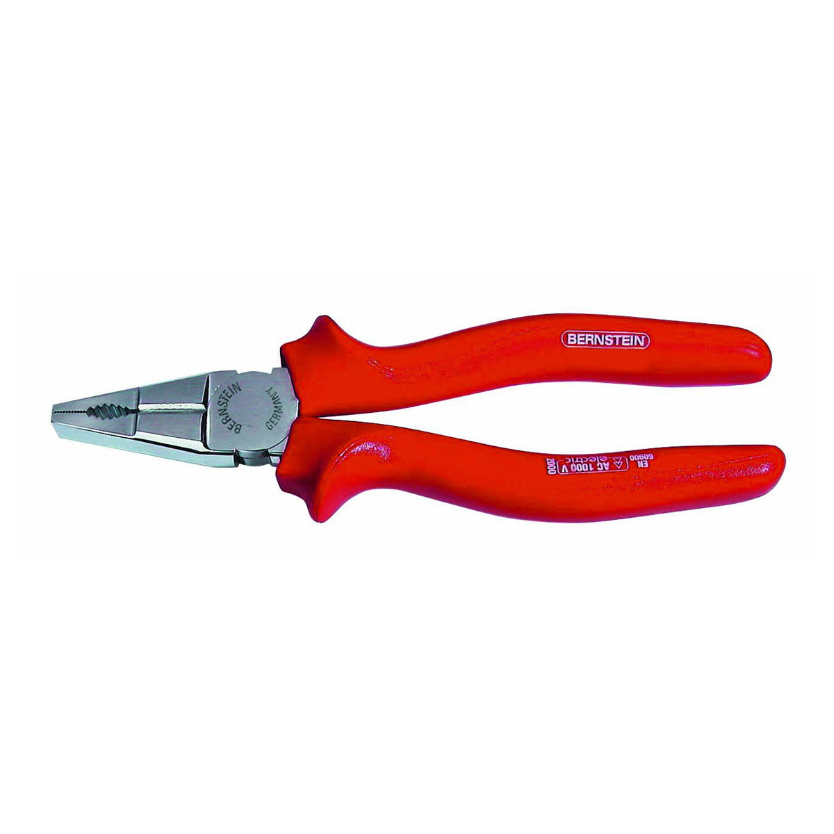 VDE combination pliers 160mm with serration