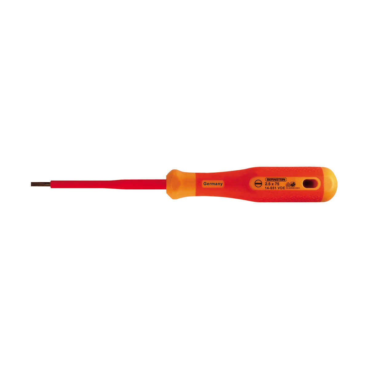 VDE screwdriver slot blade 2.5x75mm