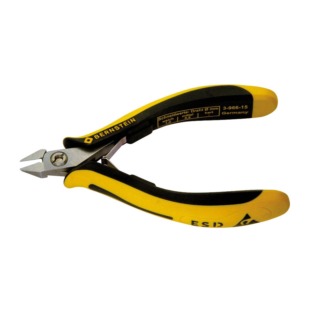 ESD side cutters TECHNICline dissipative 120 mm full flush