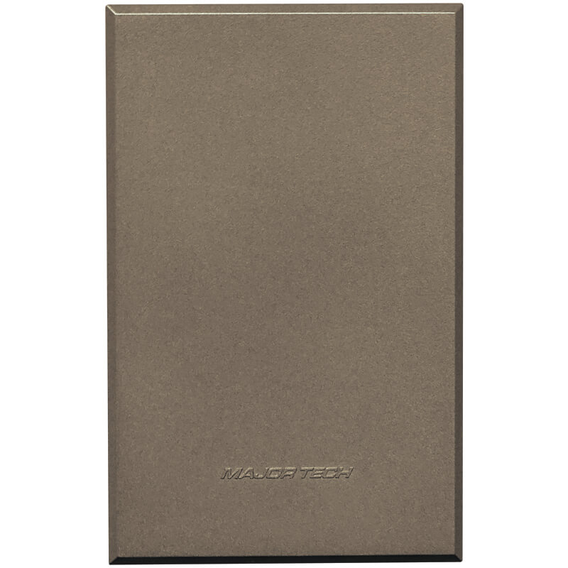 Blank Cover Plates (50x100mm) - Bronze
