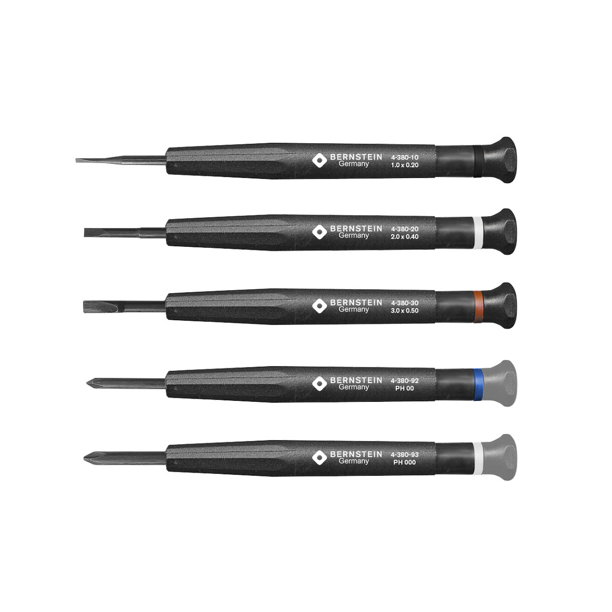 Micro screwdriver slot+PH blades set 5 pcs