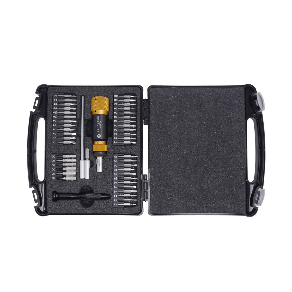 Bit set with torque screwdriver 0.05-0.6Nm 46 pcs