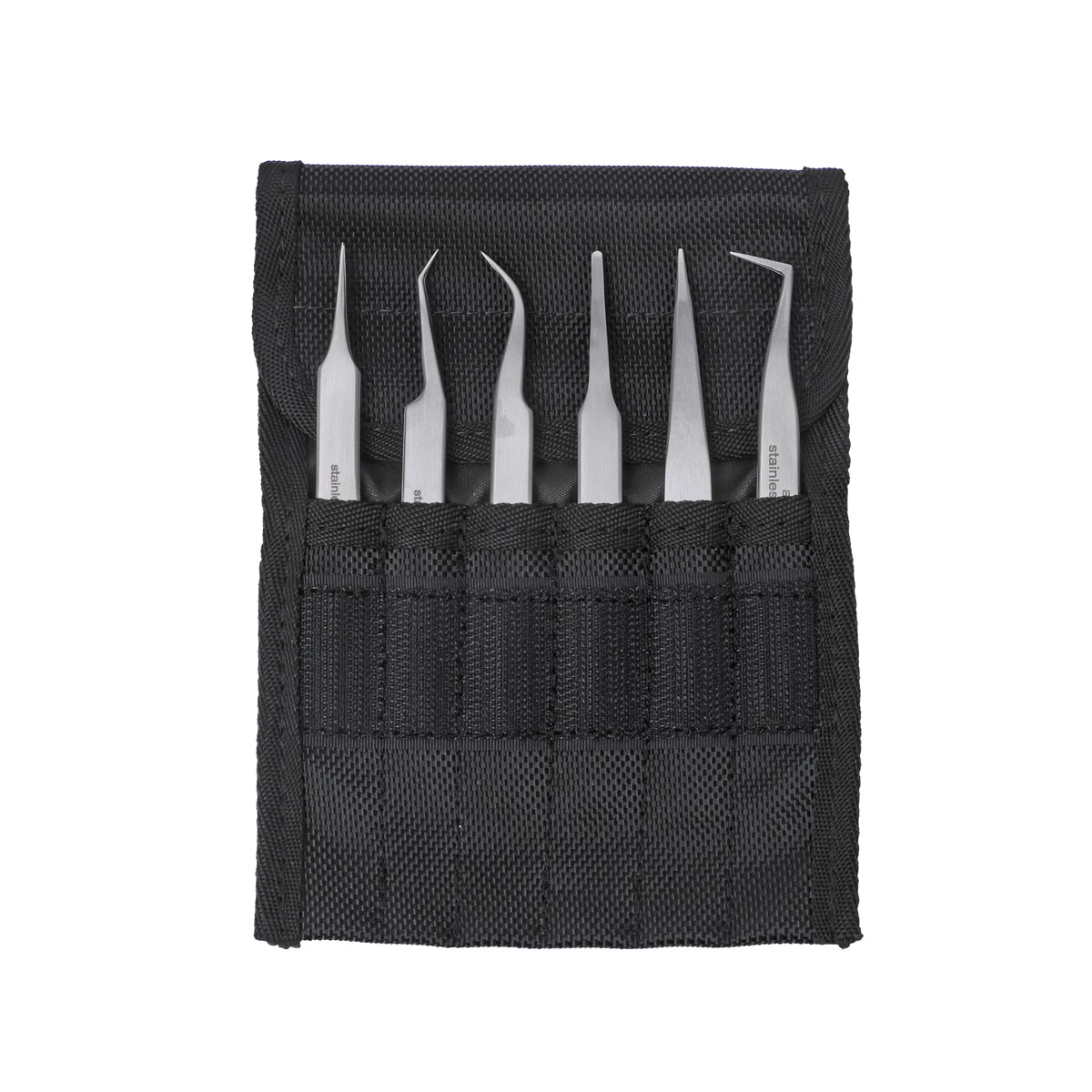 SMD tweezers set 6 pcs