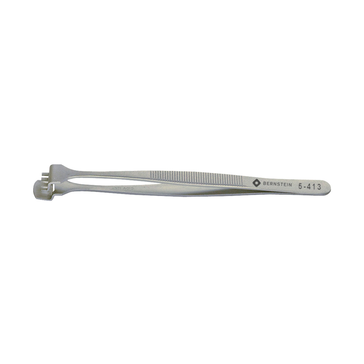Wafer tweezers 130mm form 4 DWF with teeth