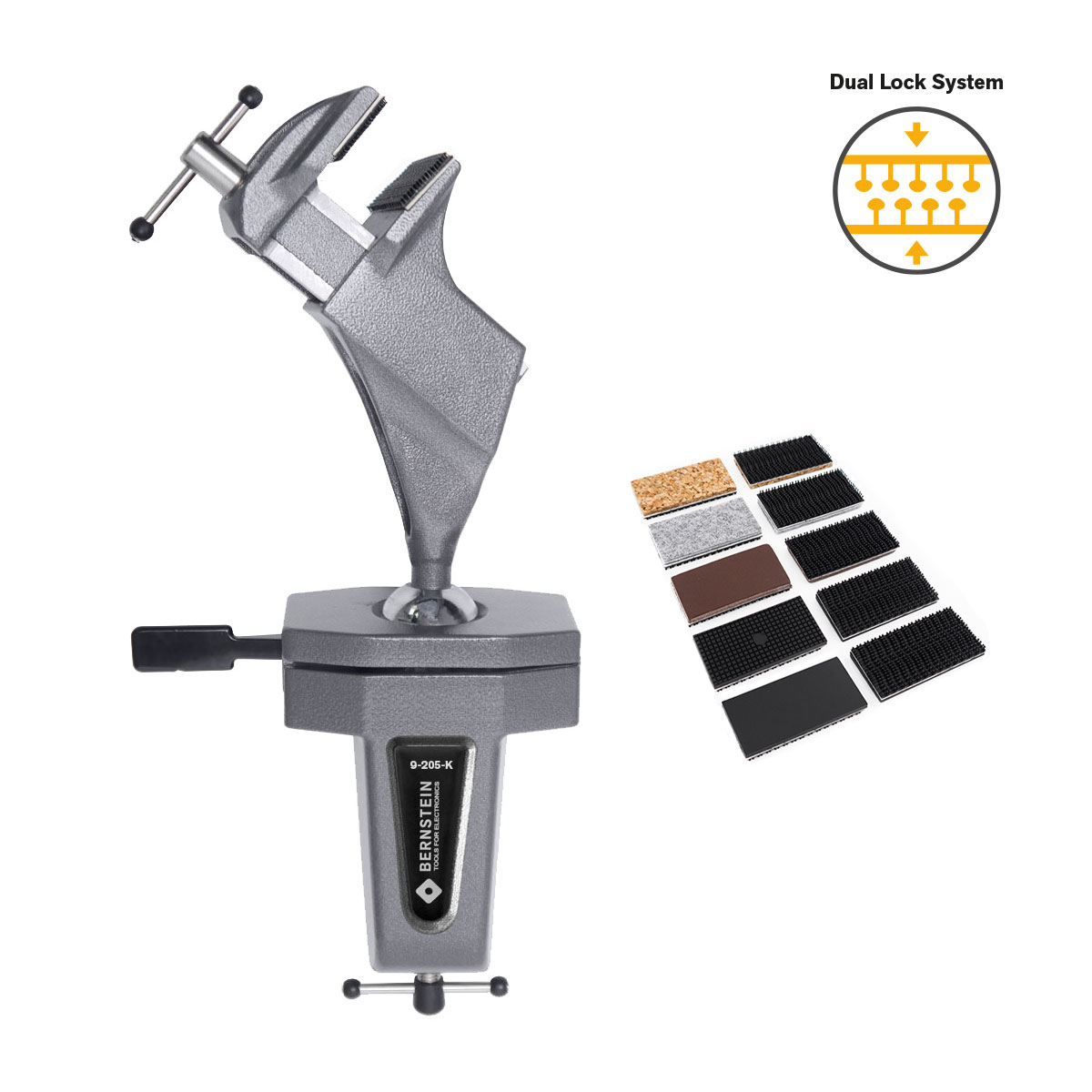 Ball joint vice SPANNFIX for clamping (velcro)+9-900-K50-SET