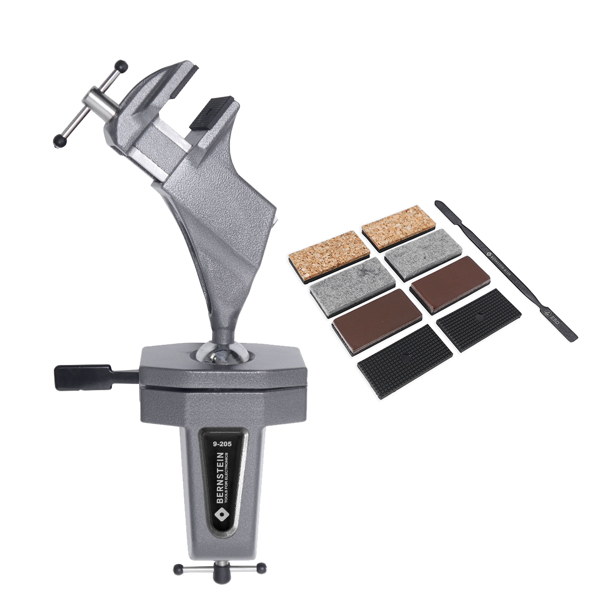 Ball joint vice SPANNFIX for clamping + 9-900-E-SET