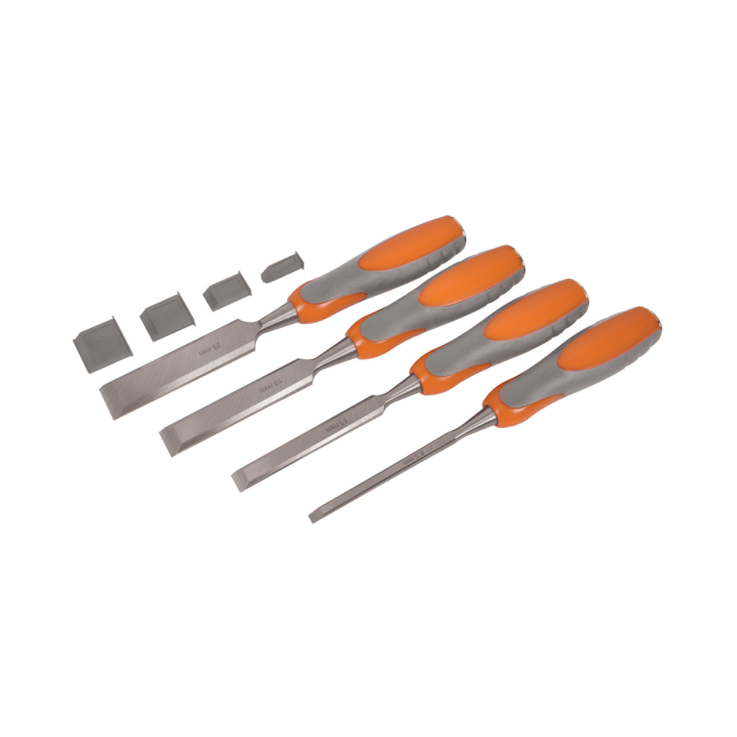 Wood Chisel Set - 4 piece set: 6.5, 13, 19 & 25mm