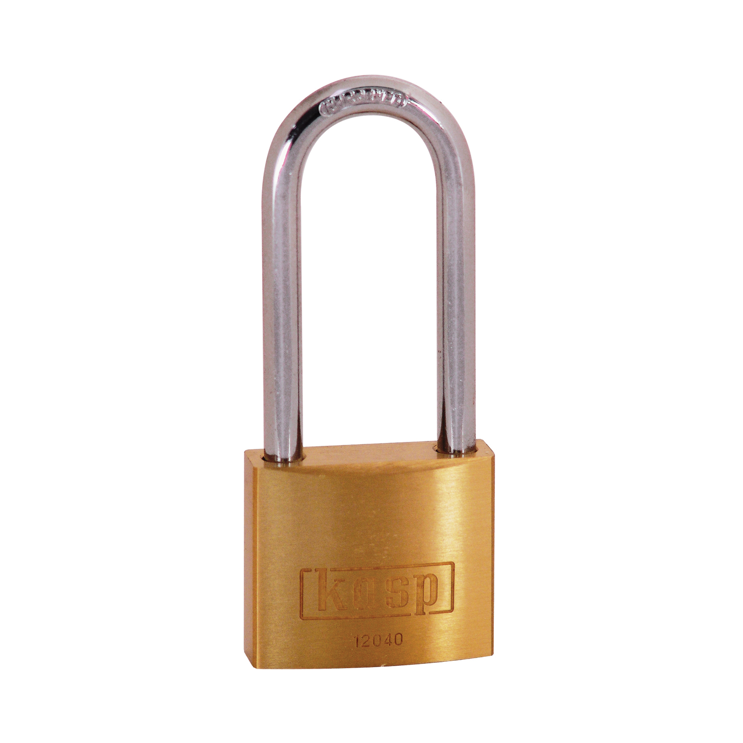 Brass Padlock - 40x63mm - Long Shackle