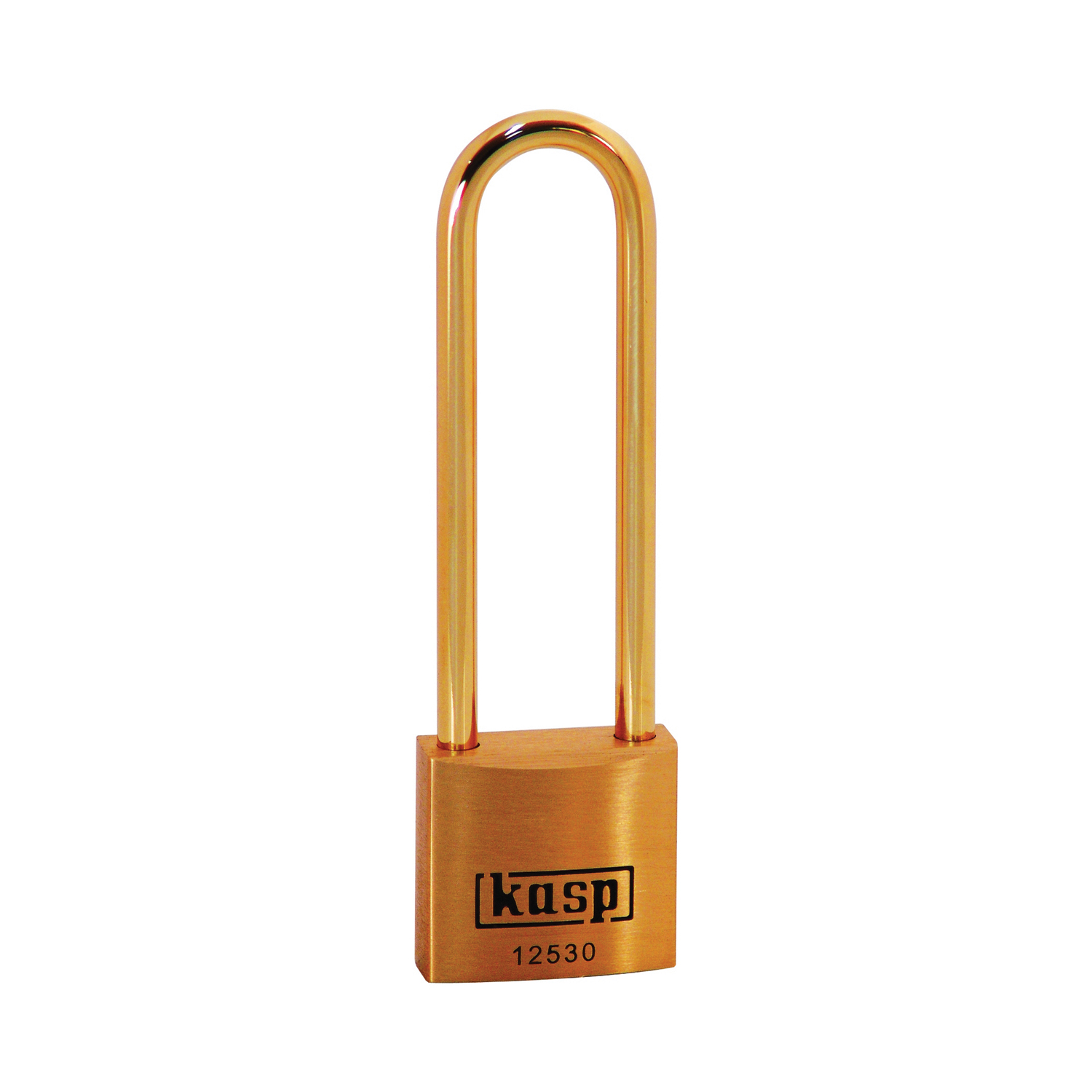 Premium Brass Padlock - 30x70mm - Long Brass Shackle