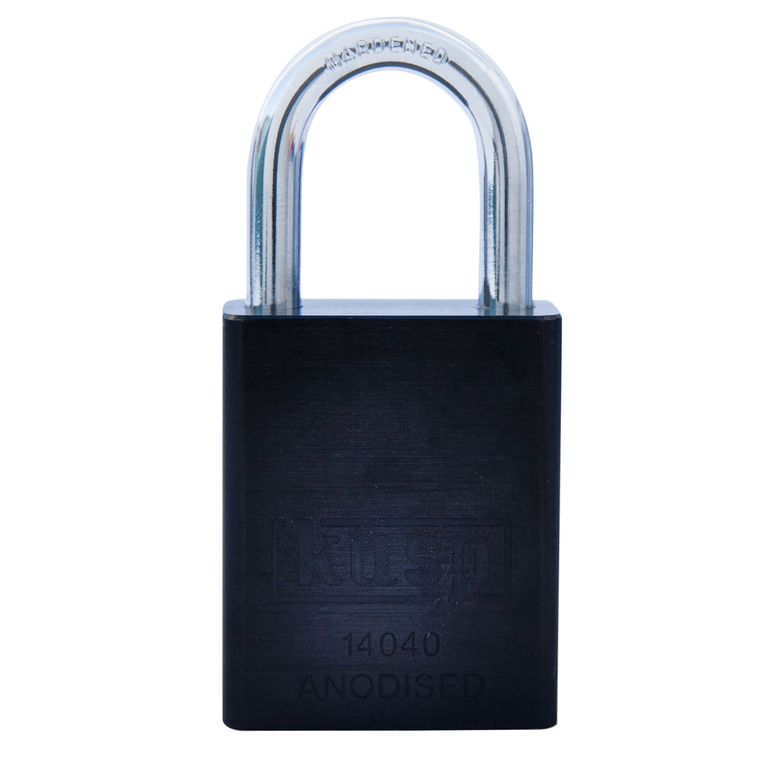 Solid Aluminium Padlock 40mm - Black