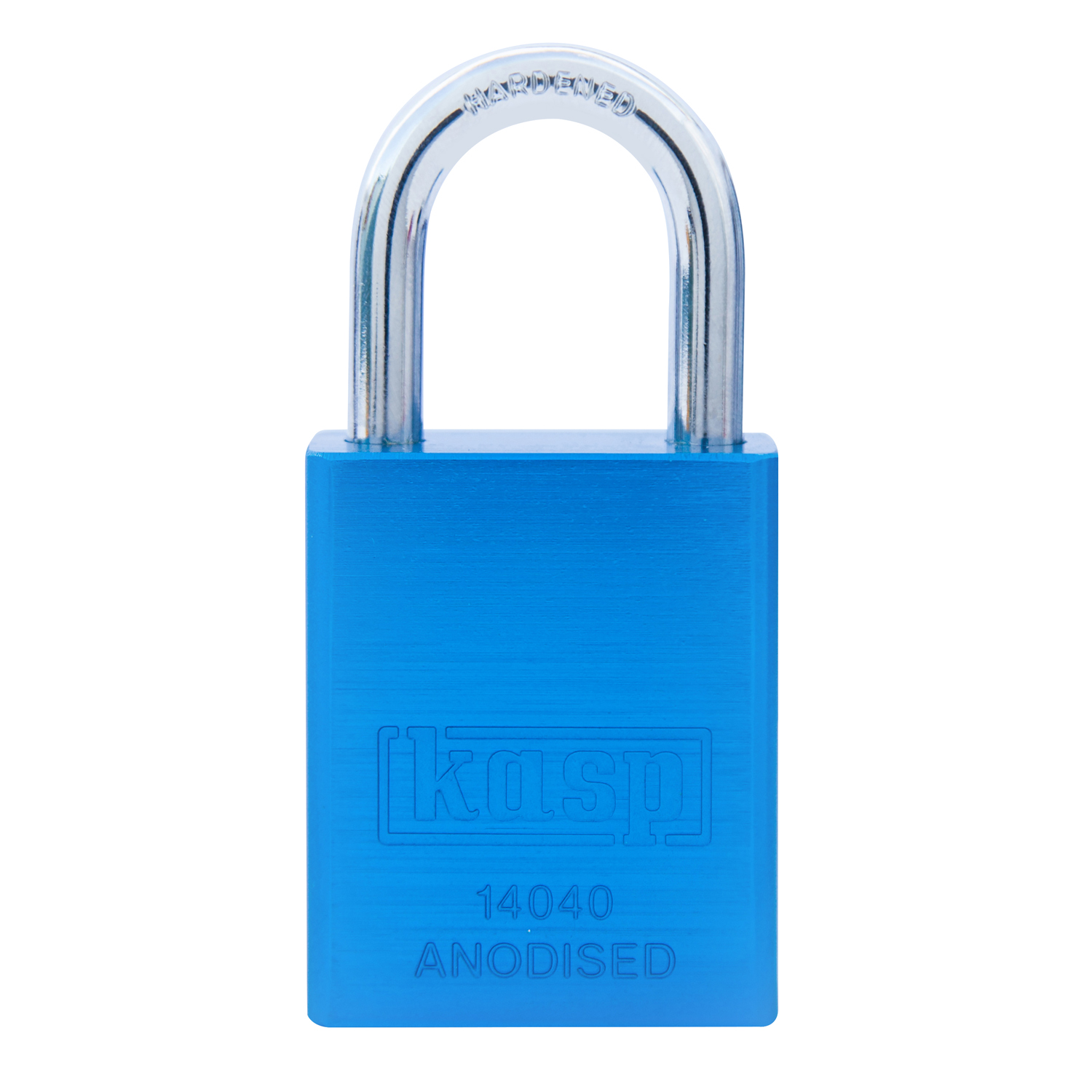 Solid Aluminium Padlock 40mm - Blue