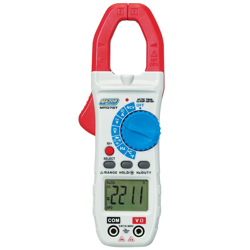 True RMS 800A AC/DC Clamp Meter