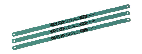 CK  Hacksaw Blades 12in x 24TPI Pack of 3