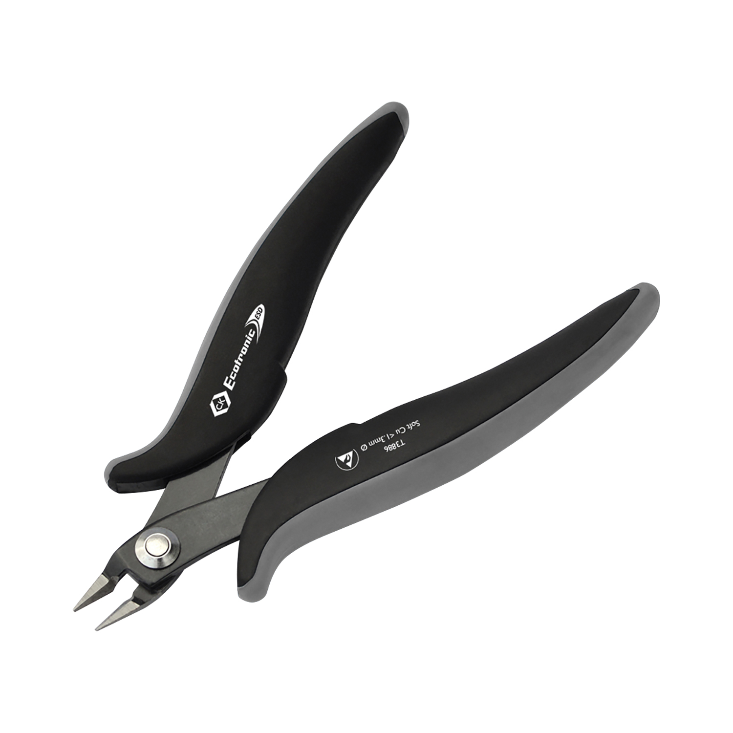 CK  Ecotronic ESD Side Cutters (Slim, Relieved)