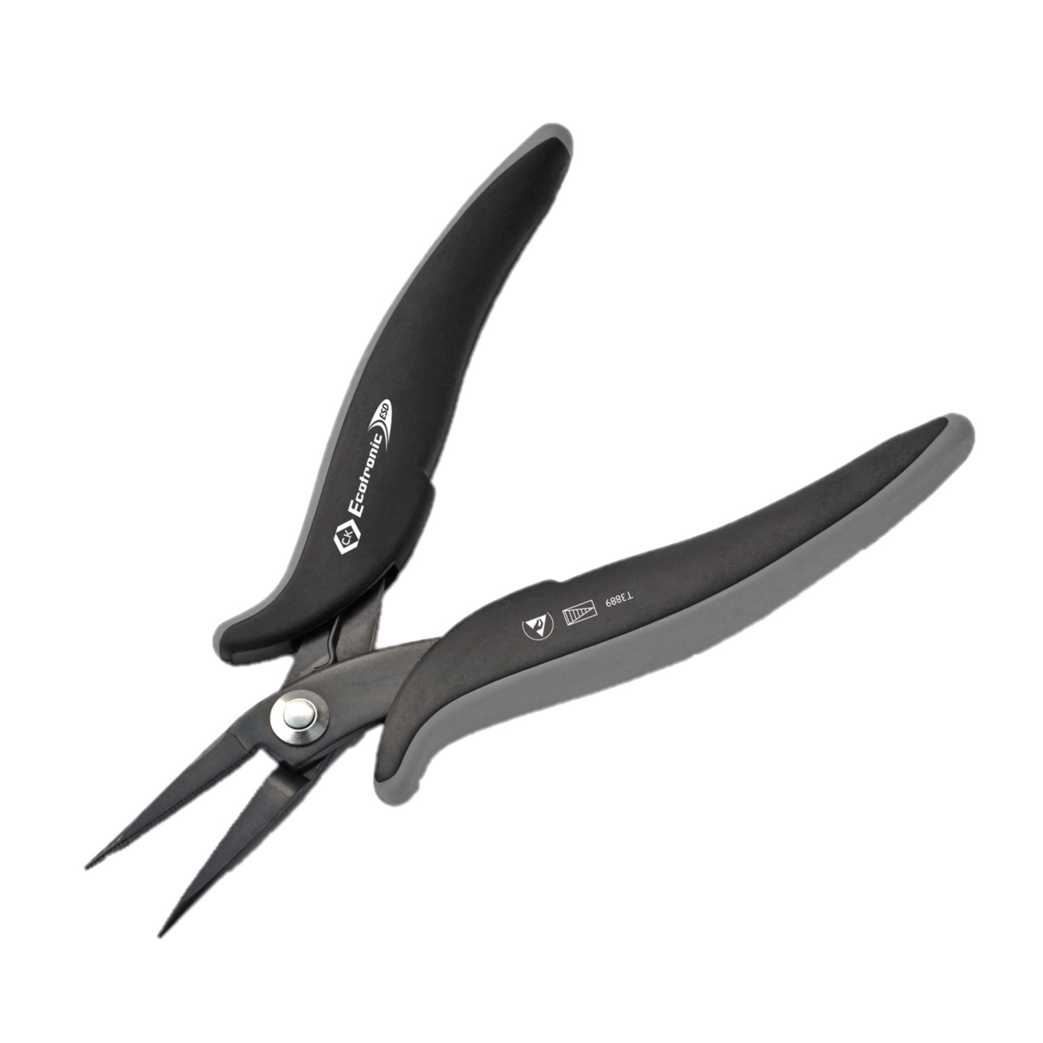 CK  Ecotronic ESD Long Snipe Nose Pliers