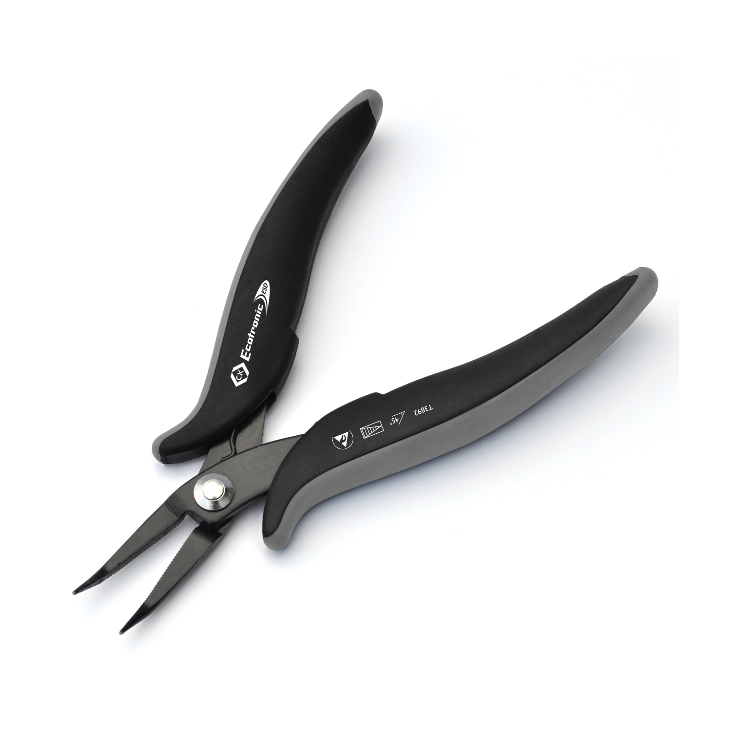 CK  Ecotronic ESD Snipe Nose Pliers (Bent)