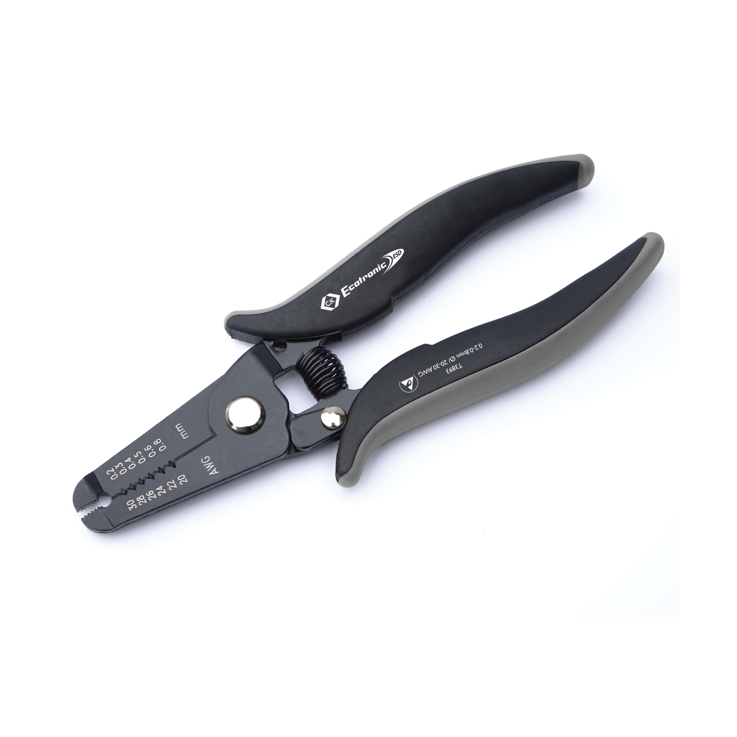 CK  Ecotronic ESD Wire Stripping Pliers (0.2 - 0.8mm Ø)