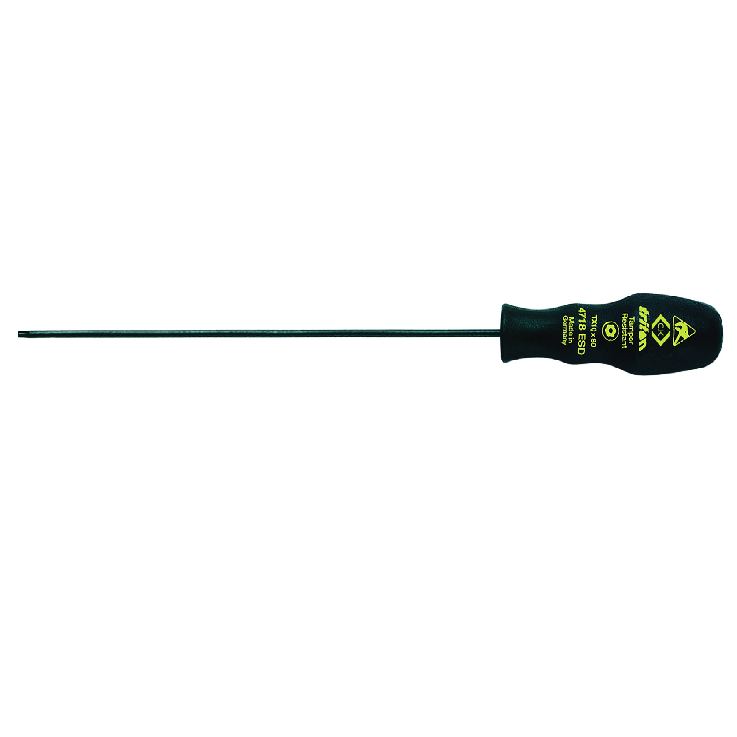 CK  Triton ESD Screwdriver Tamper Proof TX10 x 300mm