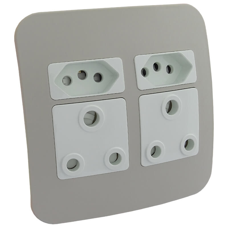 Unswitched Wall Socket - Cream