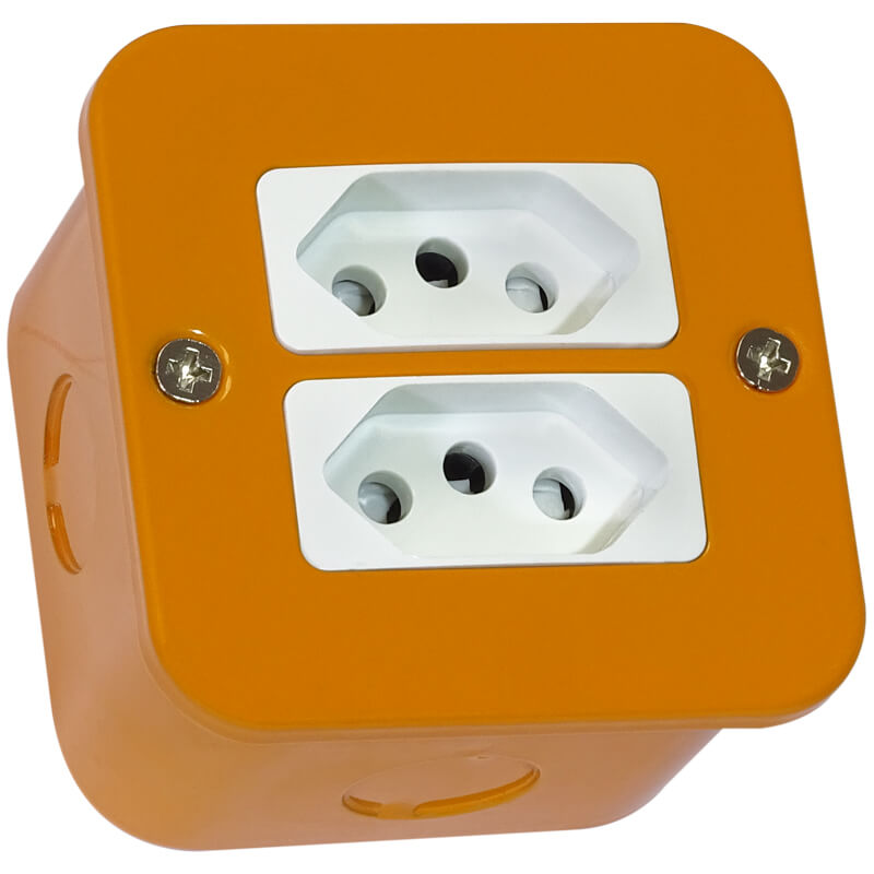 Industrial V-Slim Socket Outlet