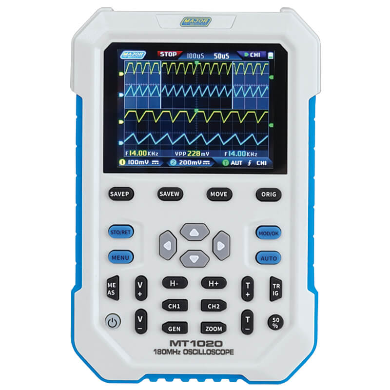 180MHz Dual Channel Oscilloscope