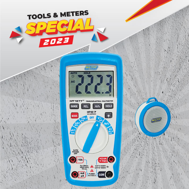 1000V AC/DC IP67 True RMS Multimeter
