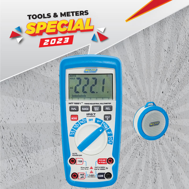 1000V AC/DC IP67 True RMS Multimeter