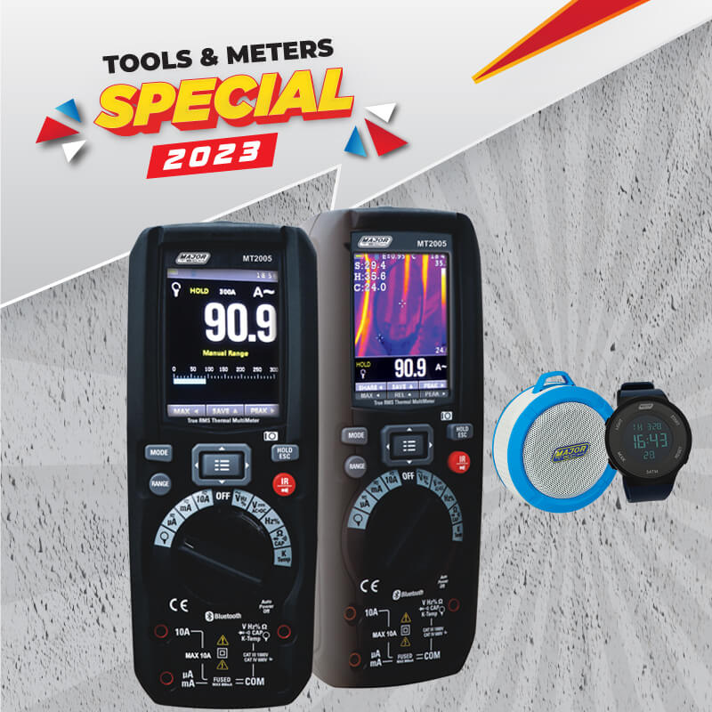 1000V AC/DC True RMS Thermal Multimeter