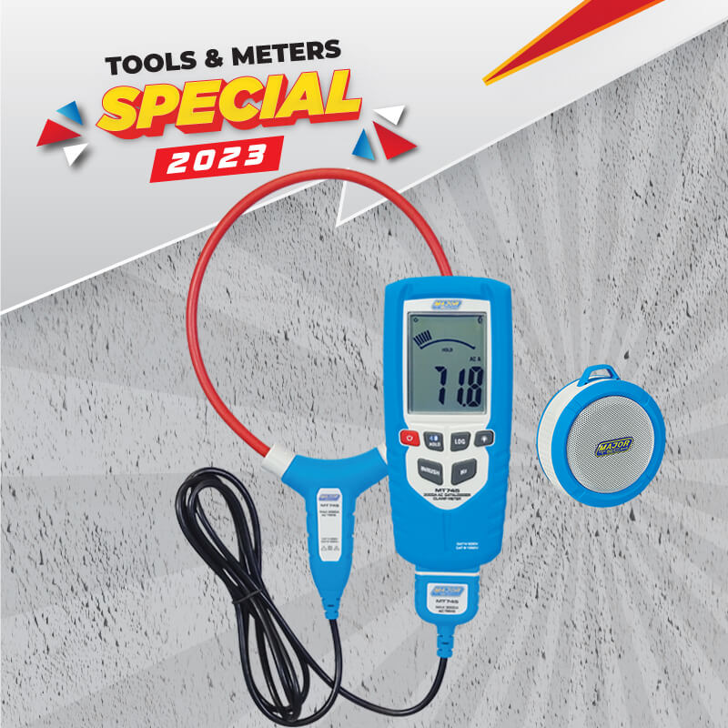 True RMS Flexible AC Current Clamp Meter with datalogger