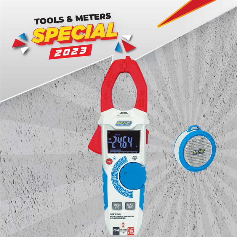 600A AC/DC IR Thermometer Clamp Meter