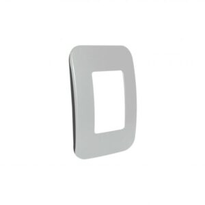 Shaver Socket Outlet Cover Plate - Silver