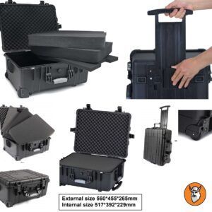 Rugged heavy duty waterproof cases